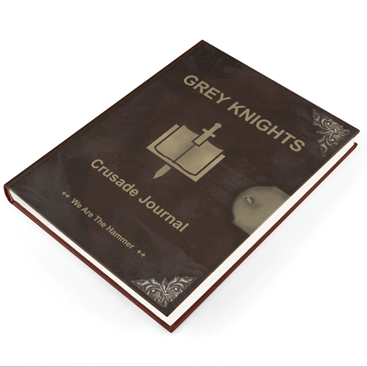 Grey Knights crusade journal A4 hardback edition cover