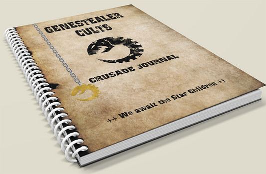 Genestealer Cult Campaign Journal A4 – Crusade Record Book (3 Bindings) – 9th Edition