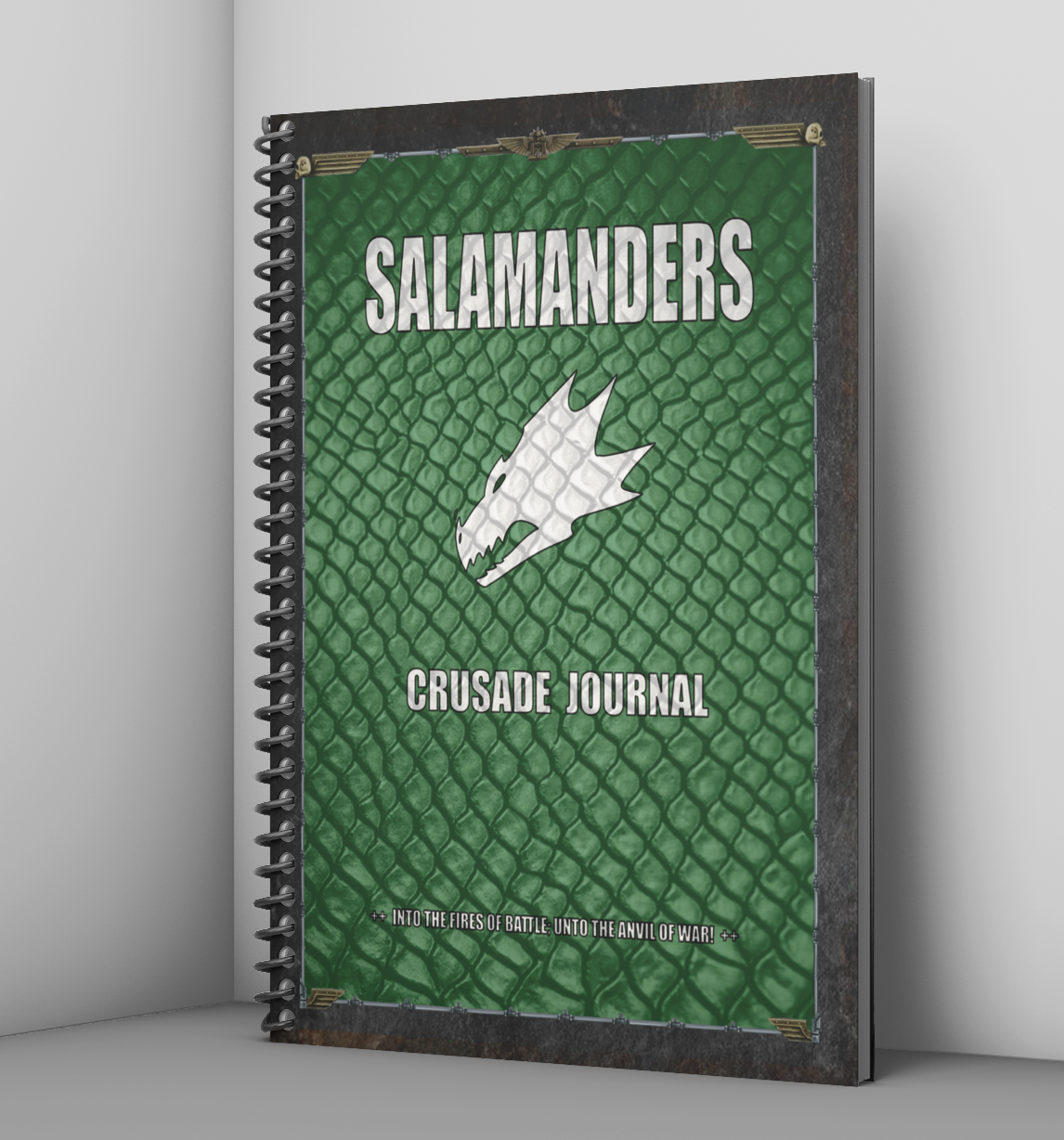 Salamanders Campaign Journal A4 – Crusade Record Book (3 Bindings) – 9th Edition