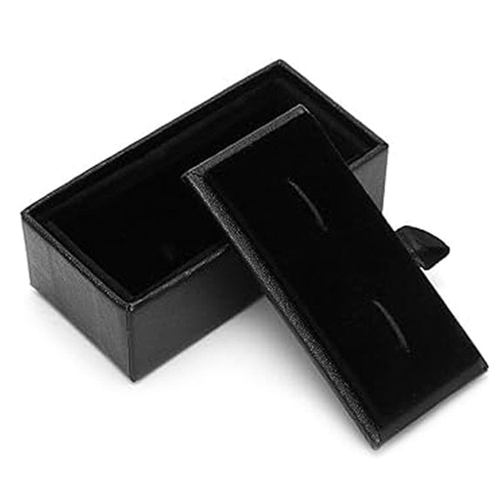 Imperial Chrome Cufflinks – Unique Geeky Gift for Men