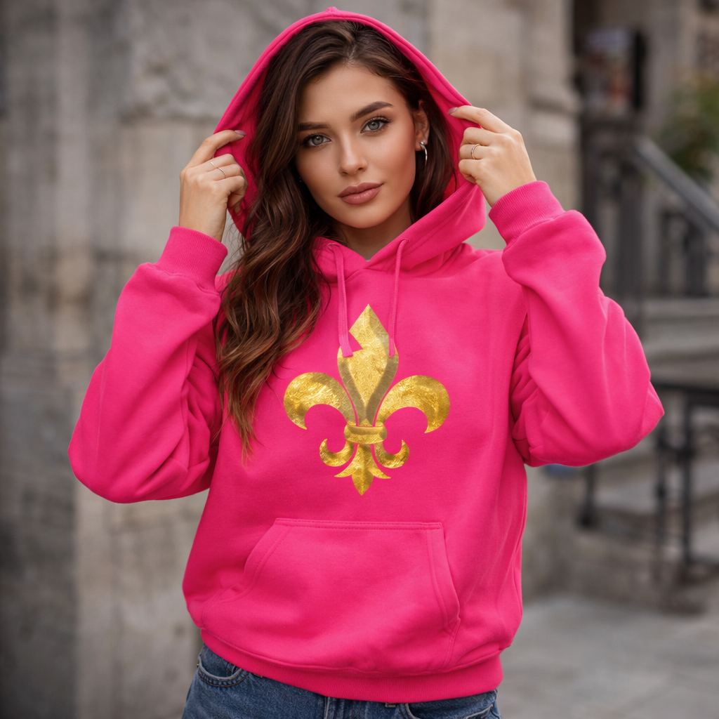Gold Heraldic Sigil Hoodie – Noble Order Tabletop Wargaming Apparel