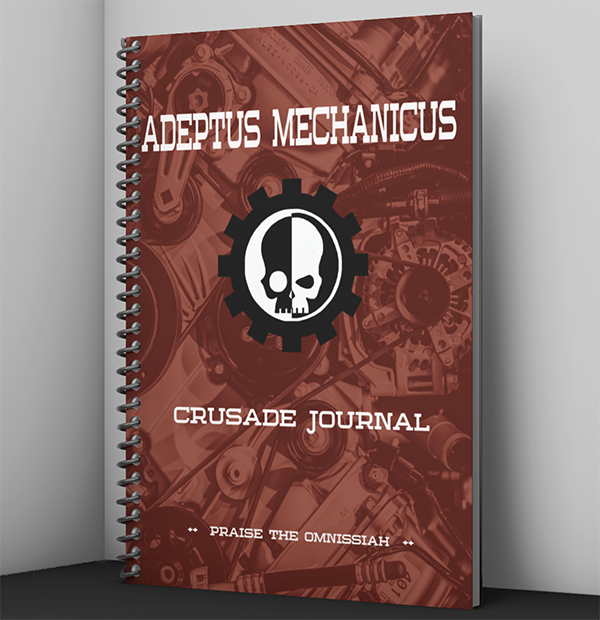Coilbound crusade journal for tech cult army tracking