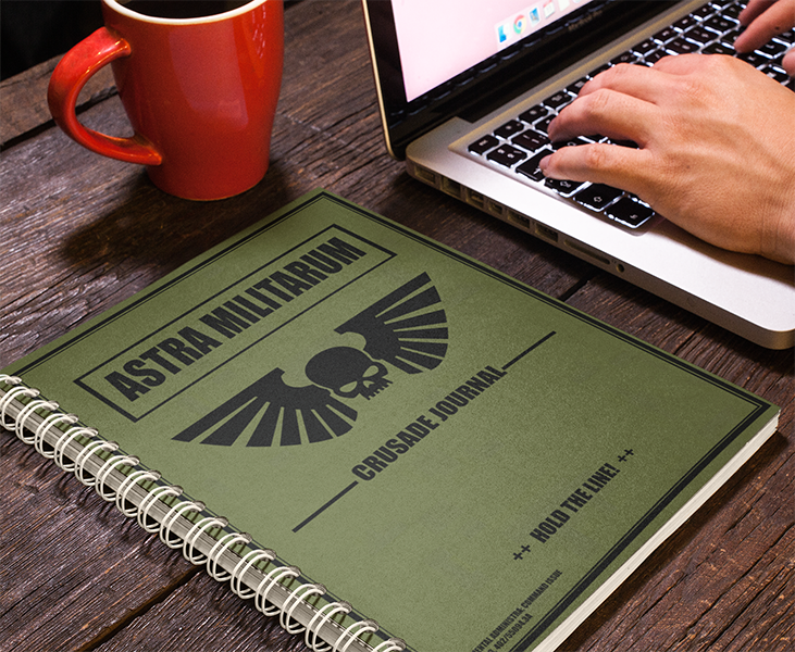 Coilbound crusade journal for artillery and infantry tracking