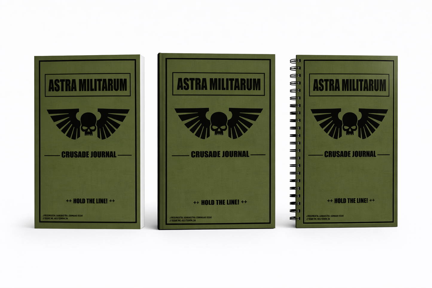 Infantry regiment crusade campaign journal A4 cover