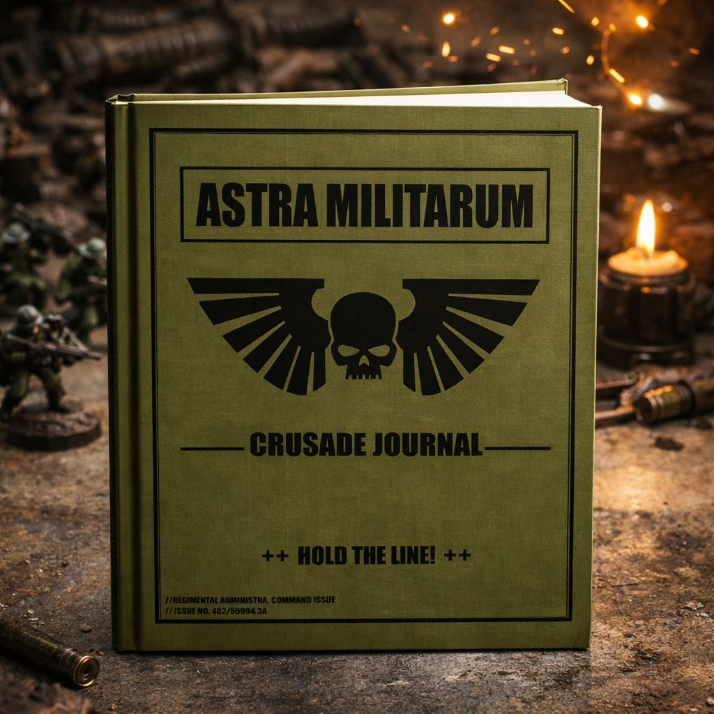 Imperial Guard Style Crusade Campaign Journal – 9th Edition