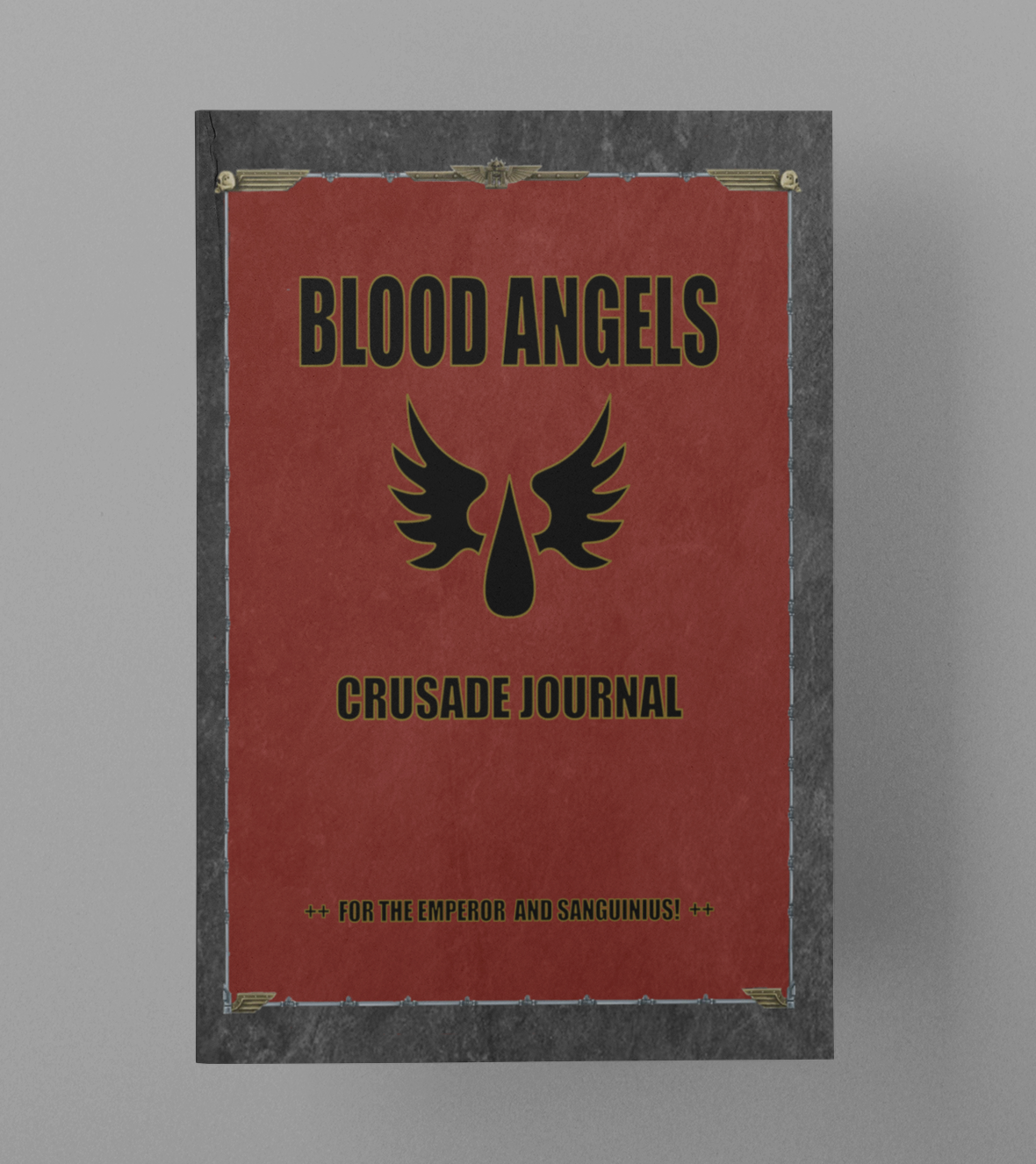 A4 angelic strike crusade campaign journal cover