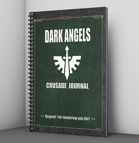 Dark Angels coilbound campaign journal