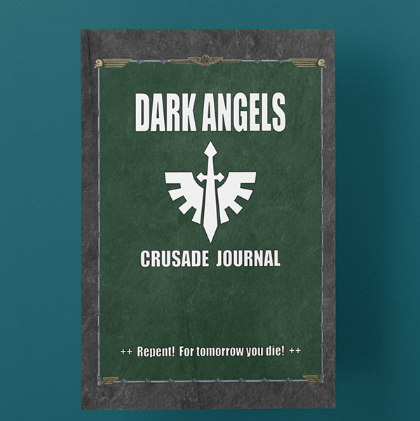 Dark Angels paperback crusade campaign journal A4 size