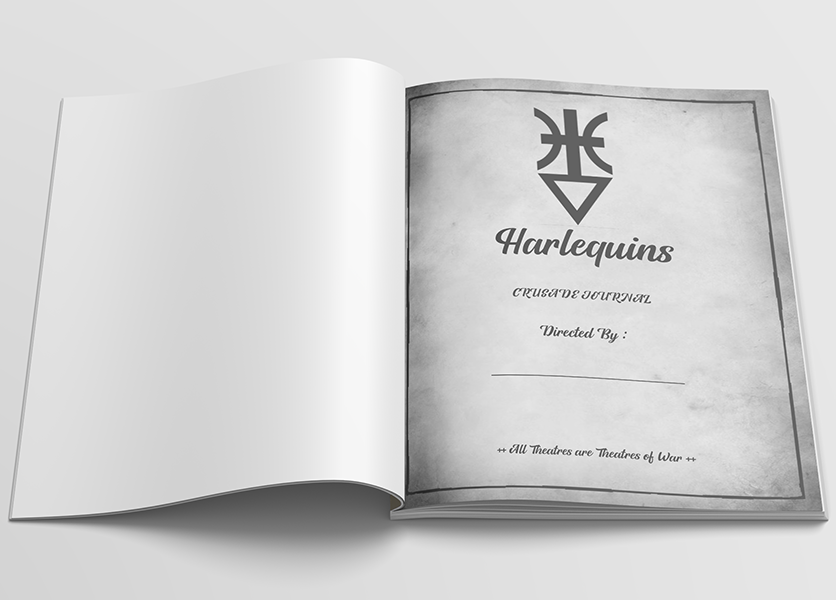 Harlequins Campaign Journal A4 – Crusade Record Book (3 Bindings) – 9th Edition