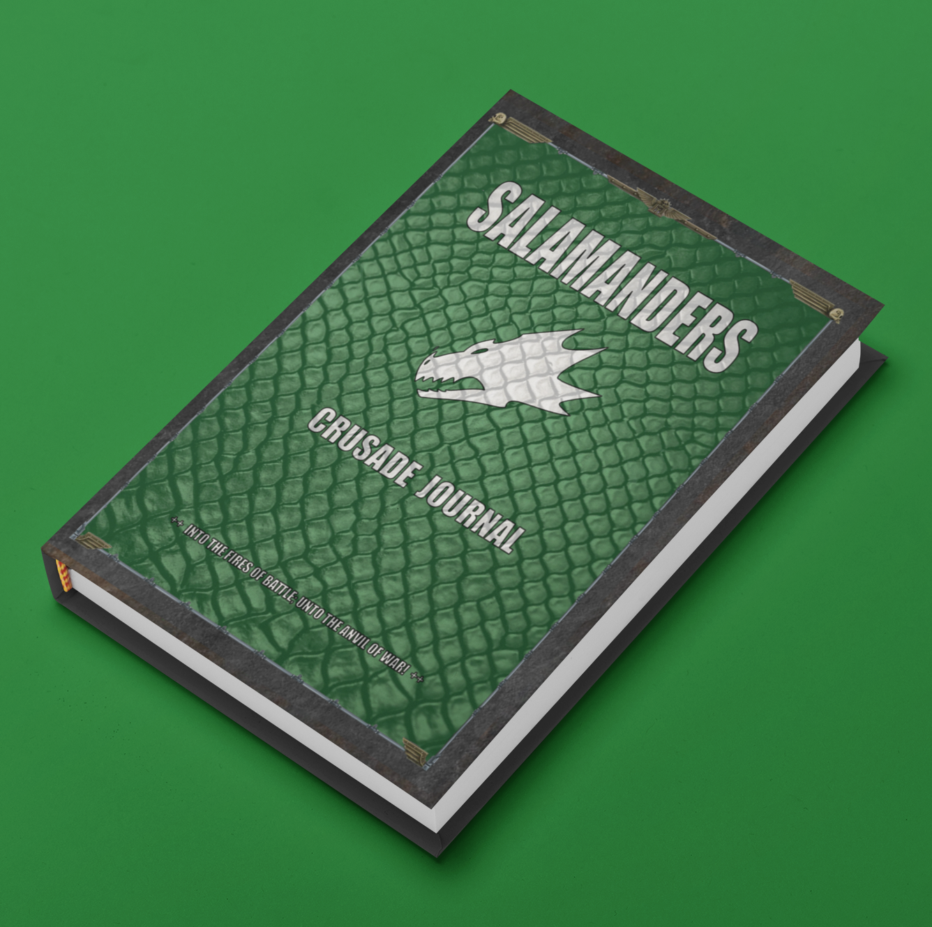 Salamanders Campaign Journal A4 – Crusade Record Book (3 Bindings) – 9th Edition