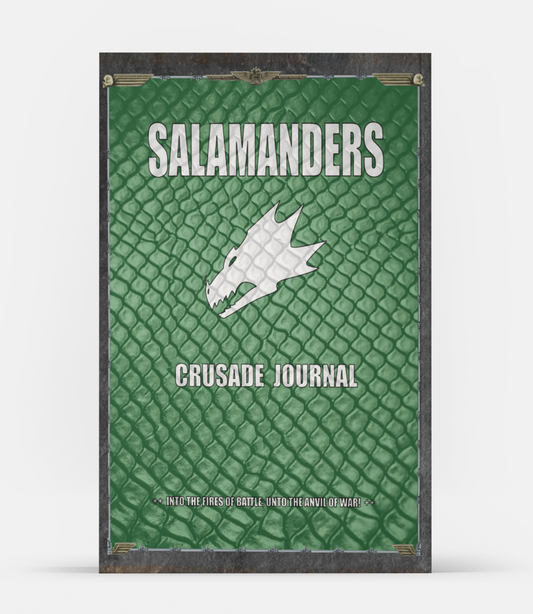 Salamanders Campaign Journal A4 – Crusade Record Book (3 Bindings) – 9th Edition