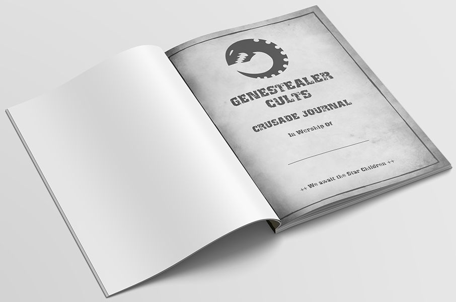 Genestealer Cult Campaign Journal A4 – Crusade Record Book (3 Bindings) – 9th Edition